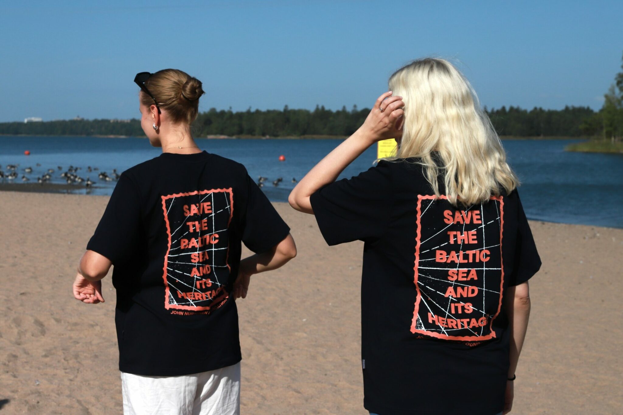 people at the beach